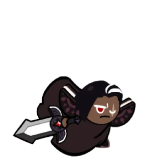 🍫 Dark Choco Cookie!, Telegram sticker 8 of 31
