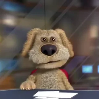 🐶 Talking Ben, стікер Telegram 19 з 36