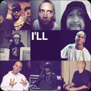 🌟 Eminem, стікер Telegram 8 з 33