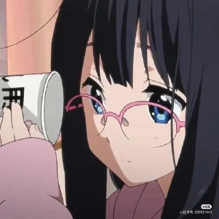 🌀 Kitashirakawa Tamako @kiwiys, sticker Telegram 11 sur 120
