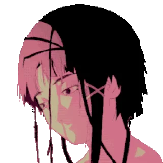 🌐 Serial Experiments Lain, стікер Telegram 9 з 21