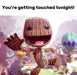 🌟 i love you sackboy | @pot4tt, Telegram sticker 15 of 120