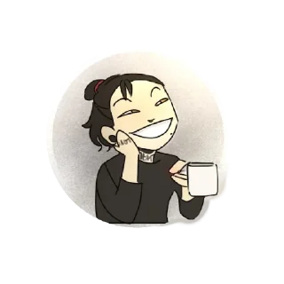 ☕ исчезни, sticker Telegram 9 sur 64