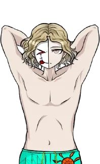 😋 / Mikado Sannoji 2 by @wanna_s_l_e_e_p /, sticker Telegram 3 sur 31