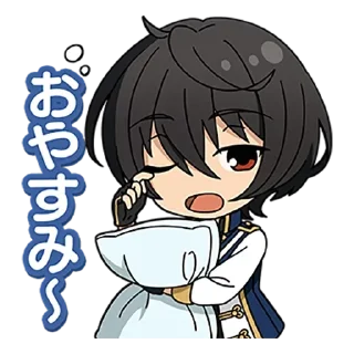 🥱 朔間 凛月 @hsbsehz, sticker Telegram 5 sur 58