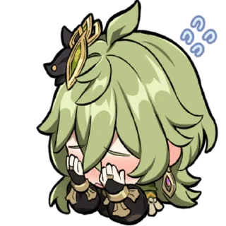 😵‍💫 Sumeru stickerpack, sticker Telegram 6 sur 58