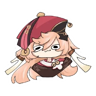 🥴 Yanfei chan, Telegram sticker 20 of 35