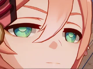 😒 Yanfei chan, Telegram sticker 6 of 35