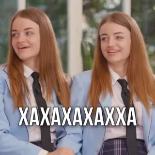😂 LARISA & OLYA, Telegram sticker 4 of 80