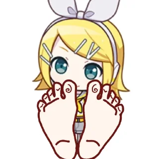 🍊 Пяточки щощр • @Taya86r89lll(ето щощр), Telegram sticker 6 of 50