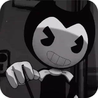 😈 Bendy//Welcome Home, sticker Telegram 10 sur 56