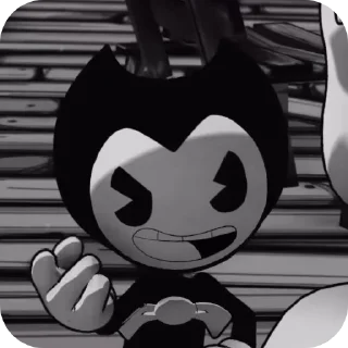 🤭 Bendy//Welcome Home, sticker Telegram 8 sur 56