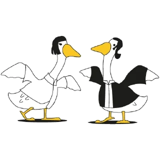 💃 Geese @gsomu, стікер Telegram 17 з 39