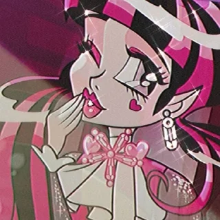 🌟 ♡Draculaura♡ @kseybrrawils, sticker Telegram 18 sur 105