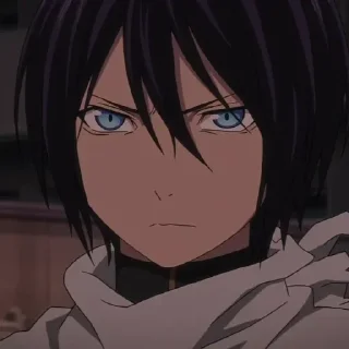 😠 Ято @anime_stickerr, стікер Telegram 1 з 25