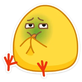 🤮 ❤️‍🔥 «Цыпа» — @VkontakteEmoji, стікер Telegram 23 з 40