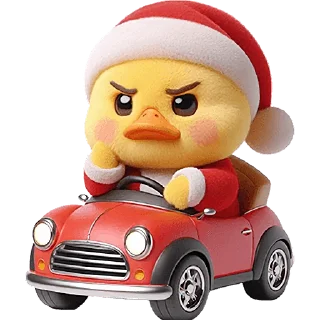 🚗 Ворчливый Утёнок @Nyasticks, sticker Telegram 15 sur 42