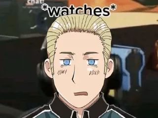 🇩🇪 *watches* hetalia, Telegram sticker 11 of 17