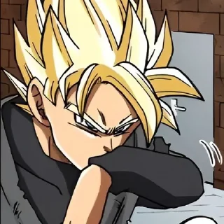 🐲 𝖡𝗅𝖺𝖼𝗄 𝖦𝗈𝗄𝗎 @hyegetsy, Telegram sticker 22 of 120