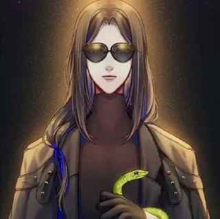 🐍 七爷, Telegram sticker 1 of 66