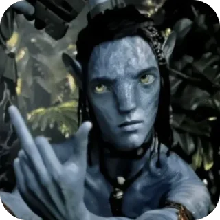 🖕 Avatar, стікер Telegram 16 з 24