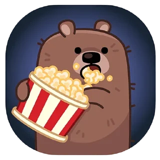 🐻 БОЛЬШЕ ⇨ @CLOOBHUB МИША, стикер Telegram 8 из 29