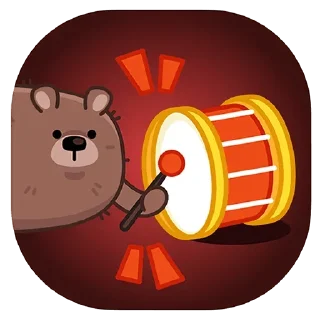 🐻 БОЛЬШЕ ⇨ @CLOOBHUB МИША, стикер Telegram 13 из 29