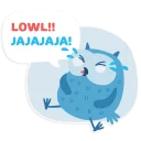 😂 OTUS coding Owl, Telegram sticker 18 of 21