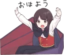 🙌 Menhera-chan. 3 :: @line_stickers, стикер Telegram 1 из 88