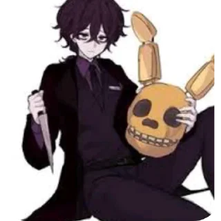 ❤ Уильям Афтон^^ @William_Afton8, Telegram sticker 11 of 22