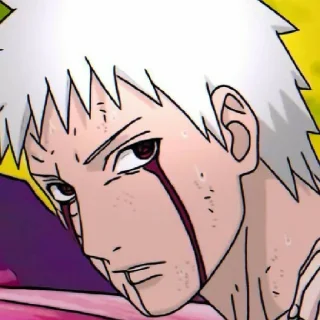 🧡 Какаши, Зецу, Обито, Telegram sticker 7 of 46
