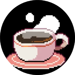 ☕ Пиксели, sticker Telegram 9 sur 21