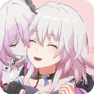🖤 Evernight x March 7, sticker Telegram 24 sur 118