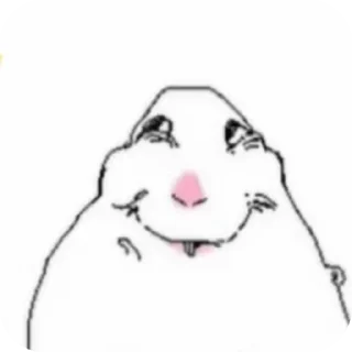 👄 хомячки, стикер Telegram 10 из 14