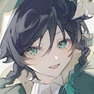 🌟 Венти от @genshinartsm, стікер Telegram 20 з 45