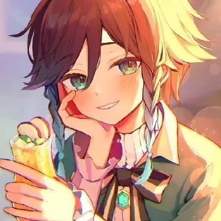 🌟 Венти от @genshinartsm, стікер Telegram 8 з 45