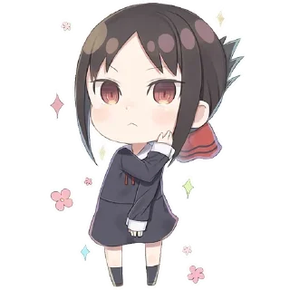 😒 Кагуя @Nyasticks, Telegram sticker 6 of 35