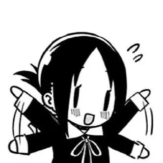 ❤️ Кагуя @krisvorkstikers, Telegram sticker 13 of 15
