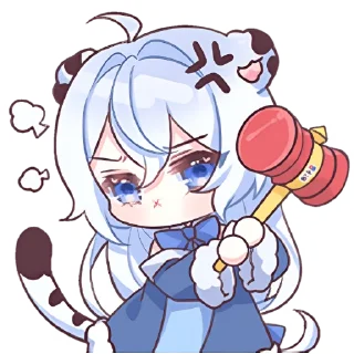 😡 ’ c3tr moon ๓ @evaniwu   ♡     ˒, Telegram sticker 16 of 30