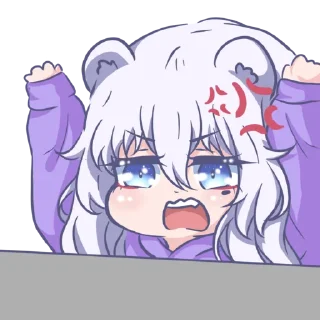 😡 Umi💜, Telegram sticker 20 of 52
