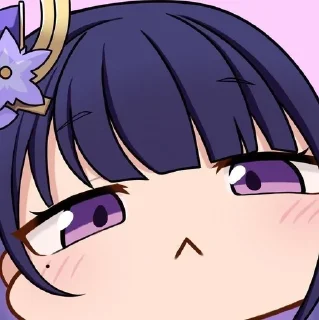 😚 💕Райден и Яэ Мико💜, Telegram sticker 8 of 23
