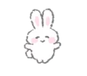 White Bunny🐰 by @mlOobot