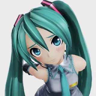 😔 Miku memes 🤯, sticker Telegram 14 sur 45