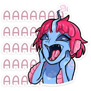 😵 Лорелея от @tmemillik, sticker Telegram 12 sur 49