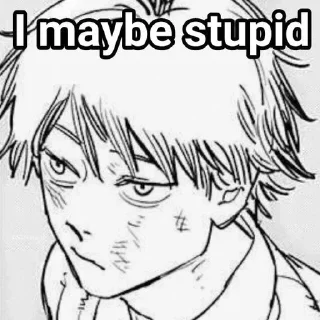 😔 so me frfr, Telegram sticker 24 of 120