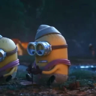 🥽 # minions . . ~ @tt3mn, Telegram sticker 15 of 20