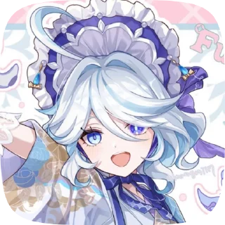 🌟 Furina @Agentmeoww, стікер Telegram 12 з 50