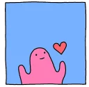 ❤ Blobby💛 by @mlOobot, стікер Telegram 13 з 58