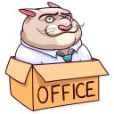 👔 Big Boss Cat, Telegram sticker 6 of 35