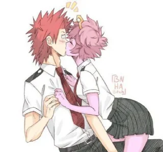 💗 Kirishima and Mina, Telegram sticker 7 of 54
